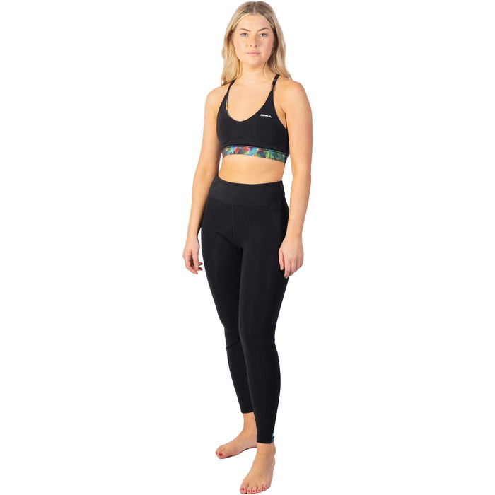 2024 Gul Leggings Luna7 Sup Para Mujer La8301-c1 - Negro / Jungla